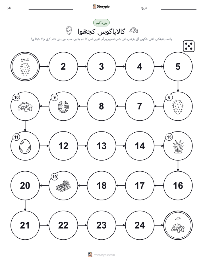 رول اور منتقل کریں کھیل