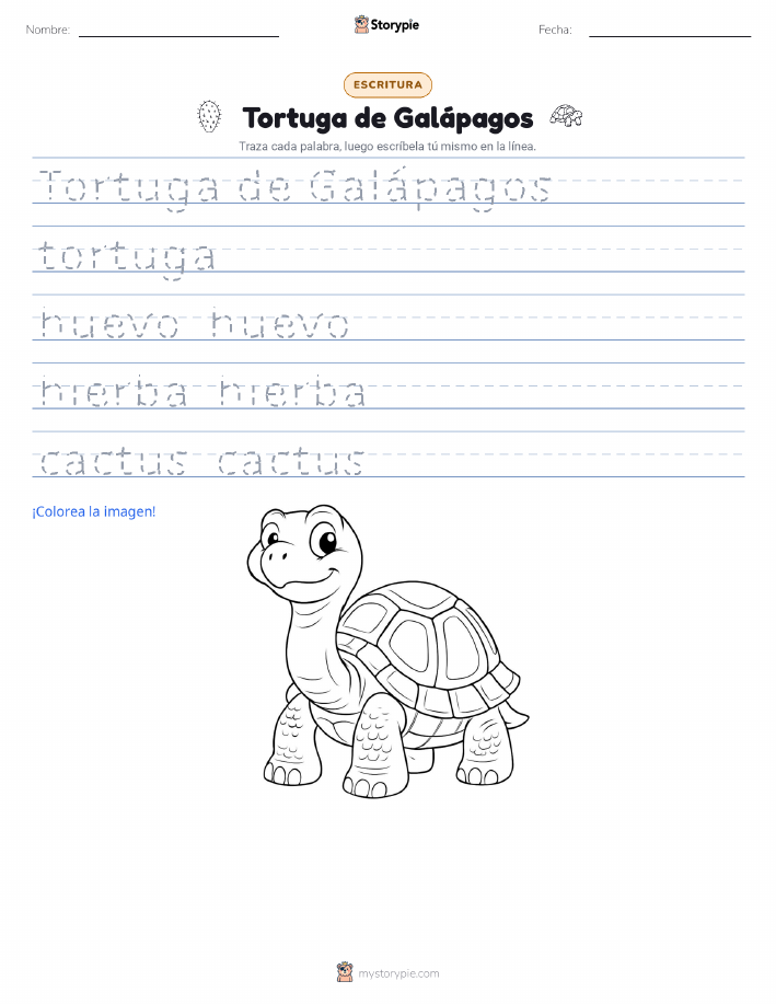 Práctica de Escritura