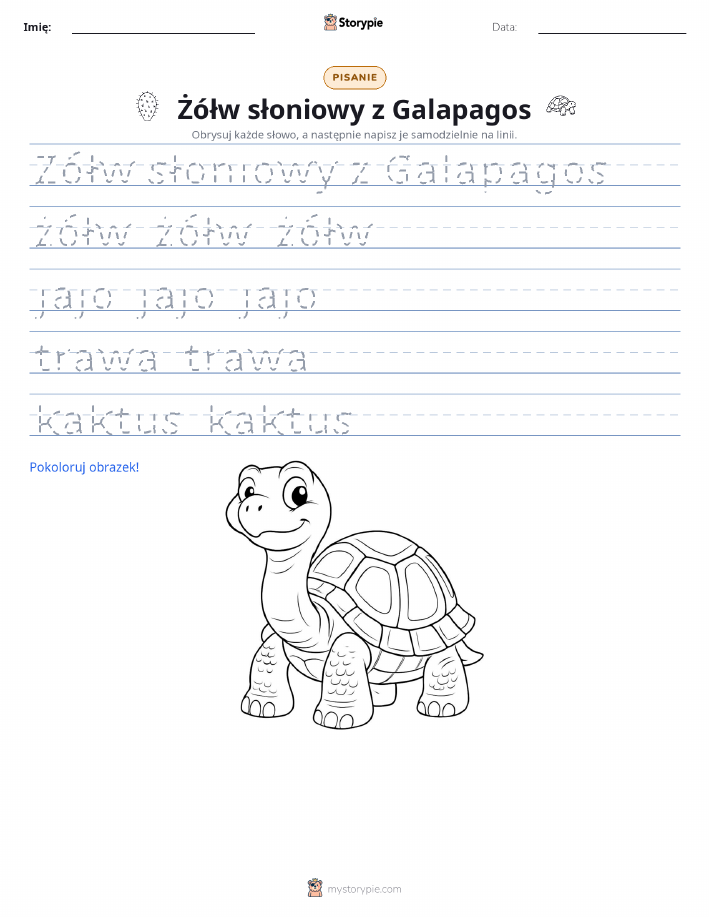 Ćwiczenie Pisania