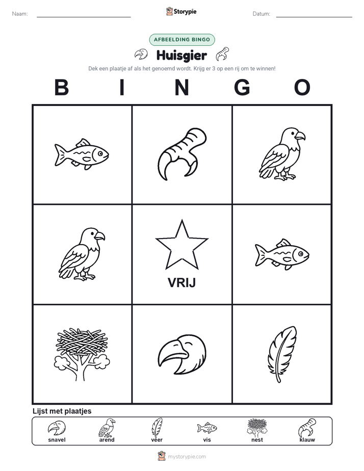 Afbeelding Bingo