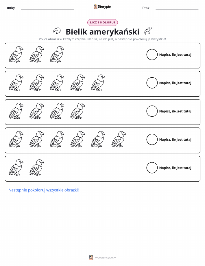 Liczenie i Kolorowanie