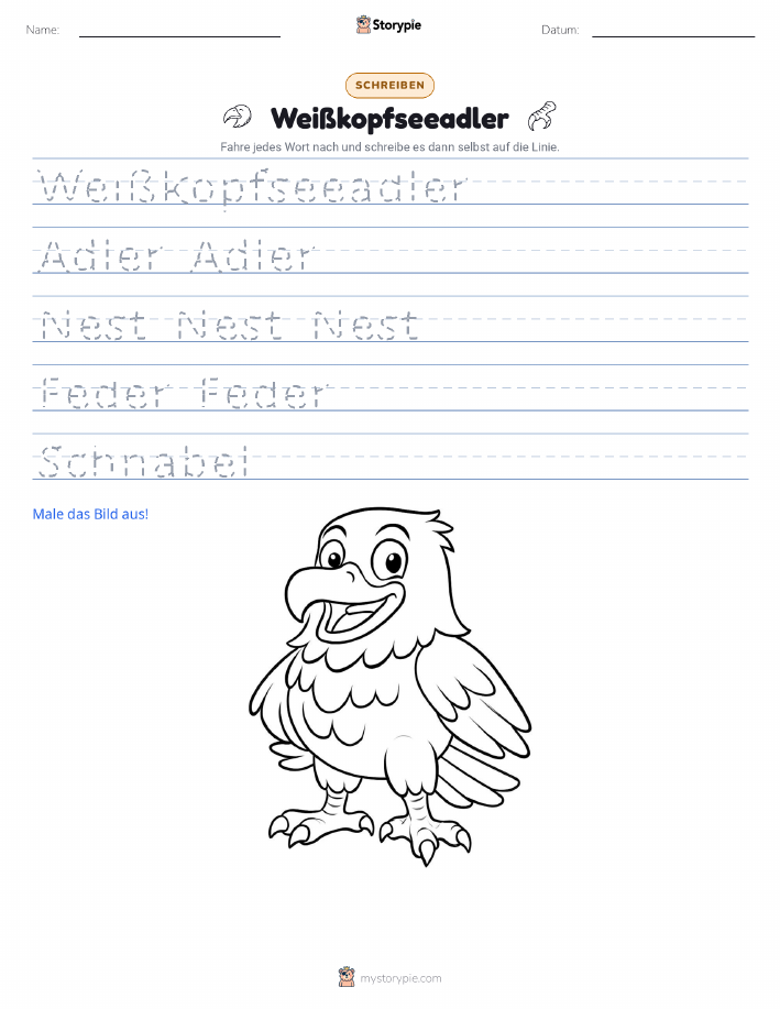 Schreibübung