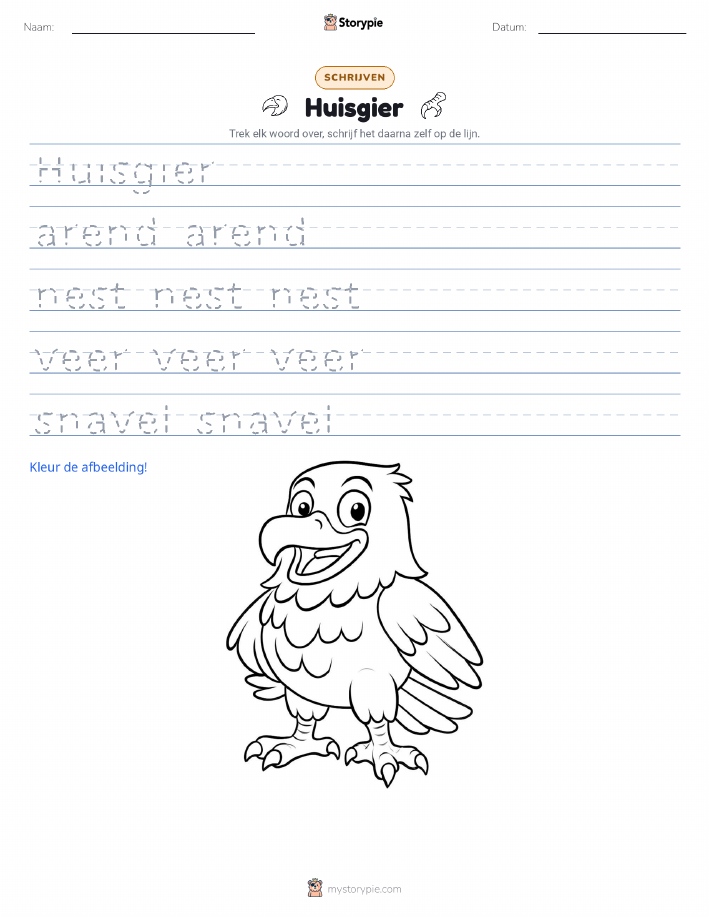 Schrijf Oefening
