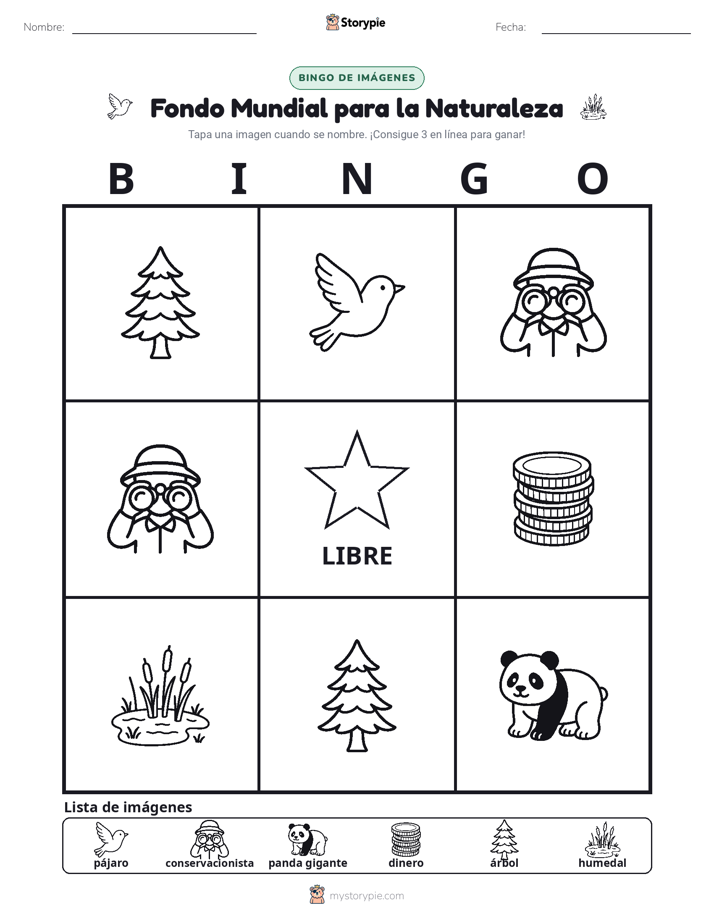 Bingo de Imágenes