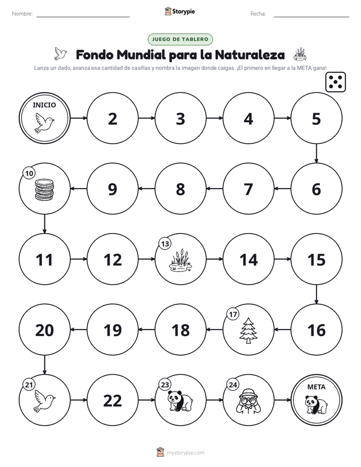 Juego de Rueda y Avanza