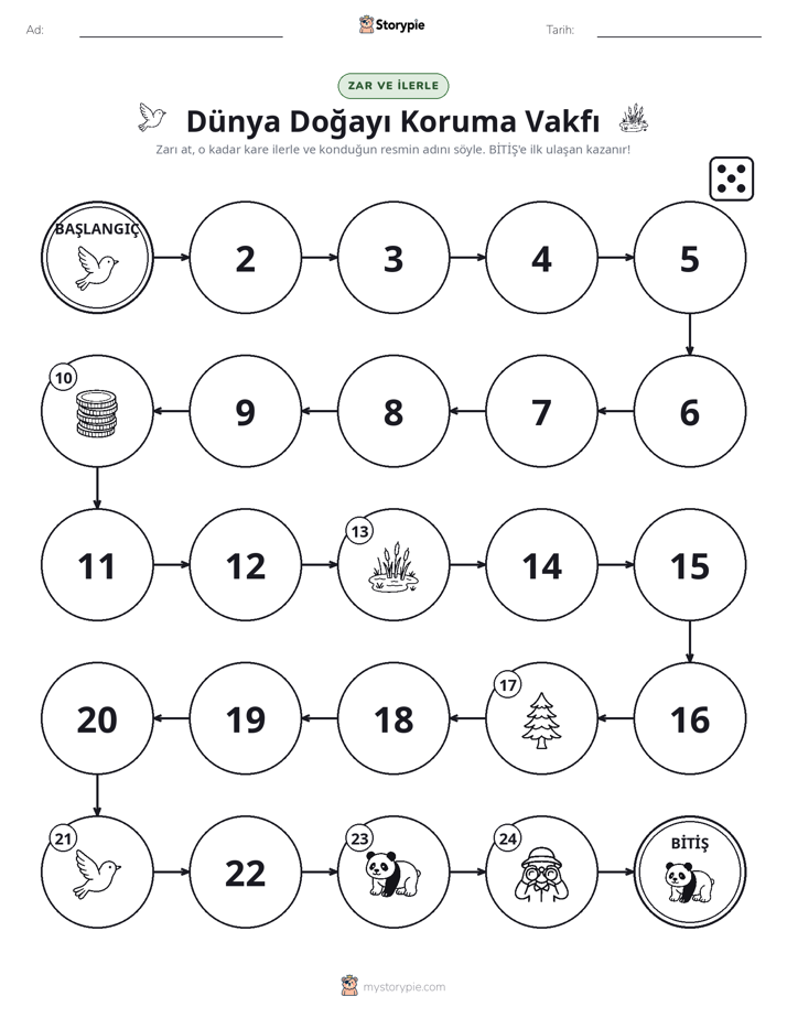 Yuvarla & Hareket Et Oyunu