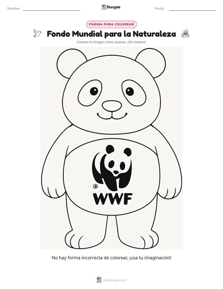 Página para Colorear