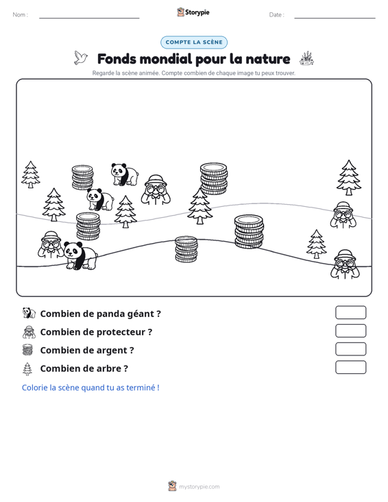 Scène de Comptage