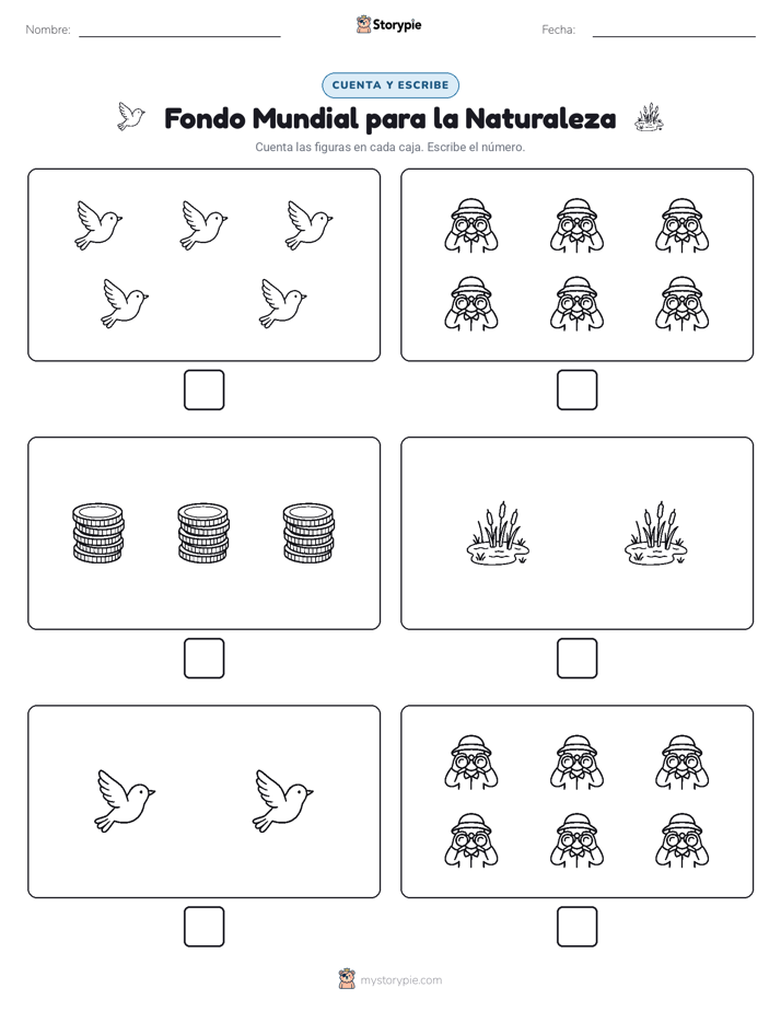 Cuenta y Escribe