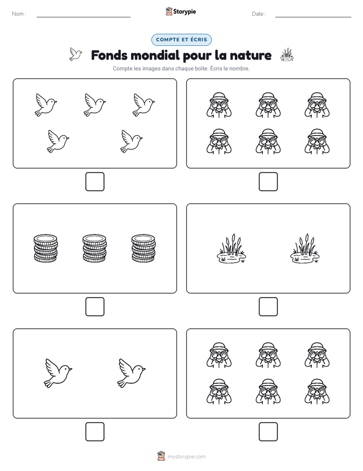Compter & Écrire