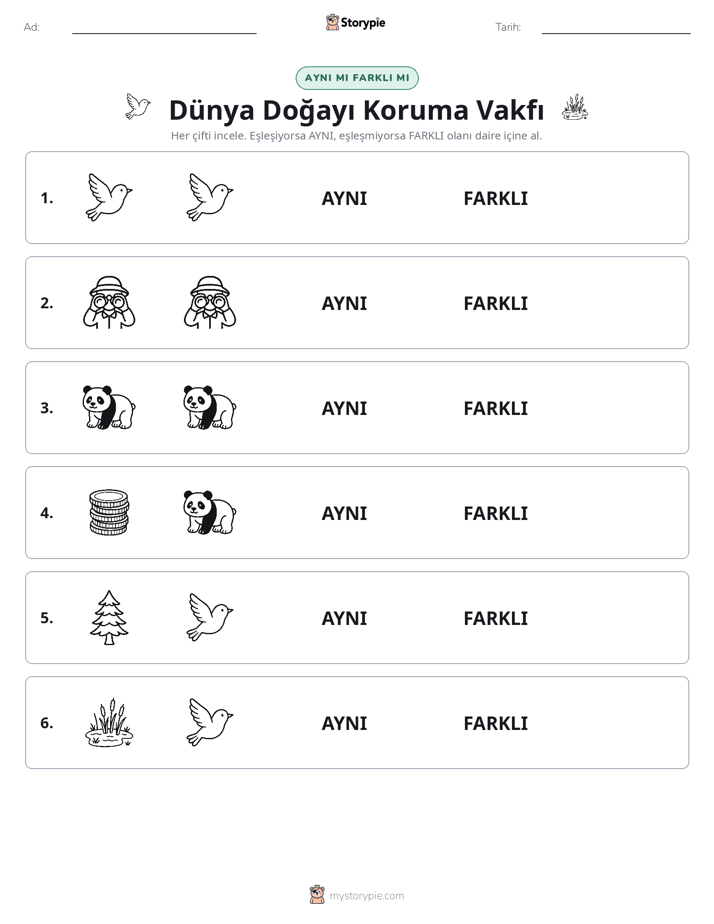 Aynı mı Farklı mı