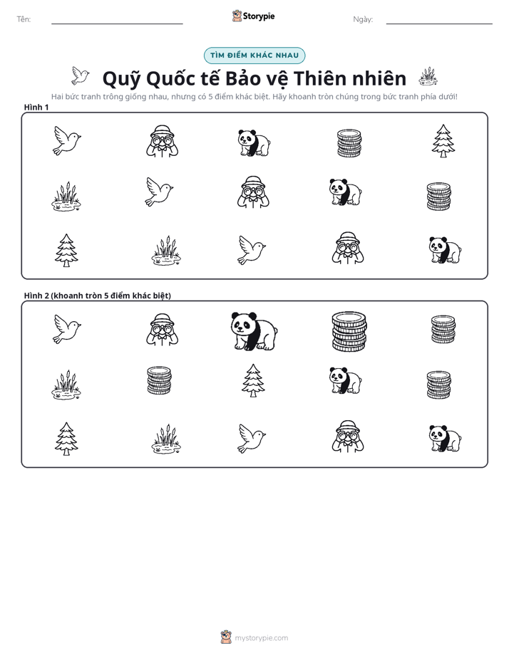 Tìm Sự Khác Biệt