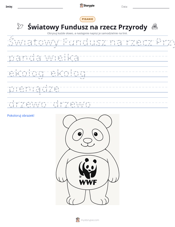 Ćwiczenie Pisania