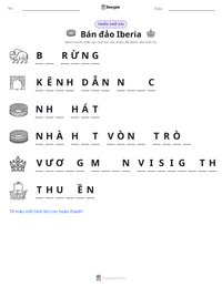 Xem trước tài liệu in sẵn Bán đảo Iberia