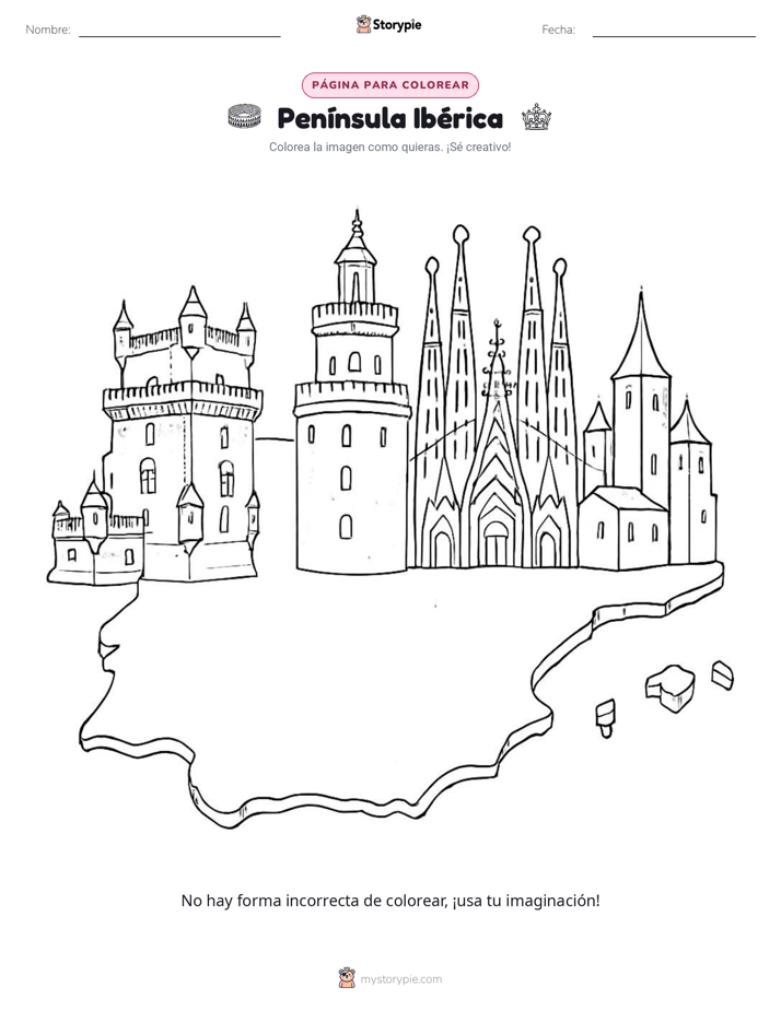 Página para Colorear