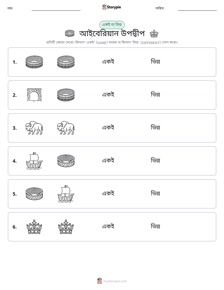 একই বা ভিন্ন