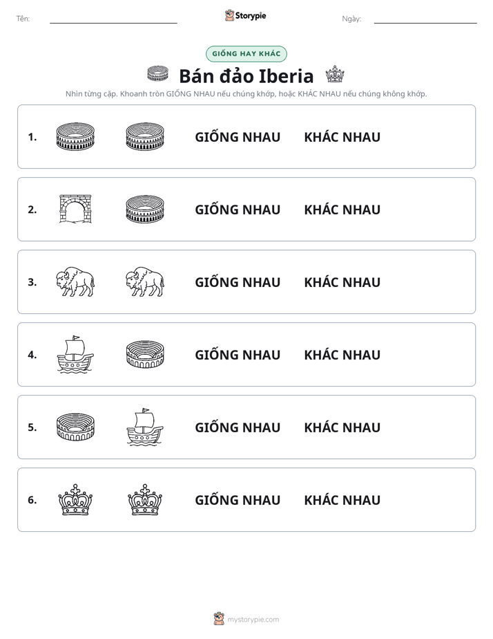Giống Hay Khác