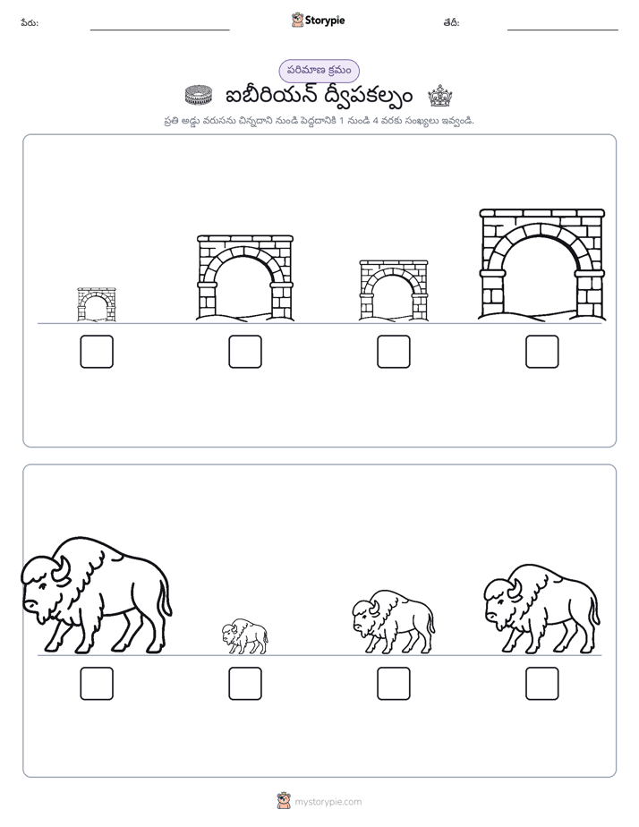 పరిమాణం క్రమం