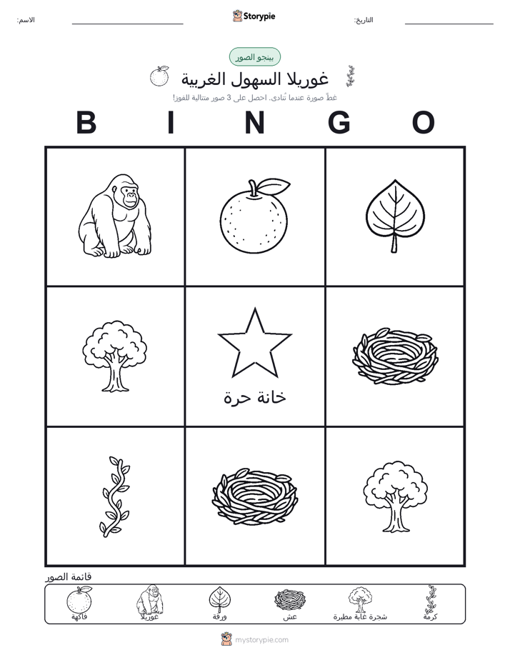 بينغو الصور