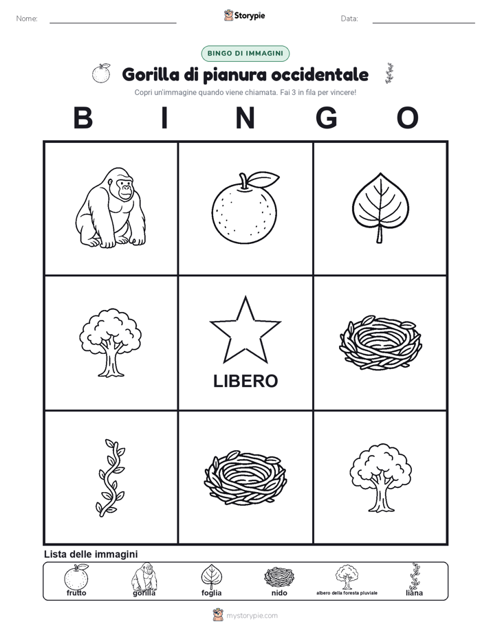 Bingo delle Immagini