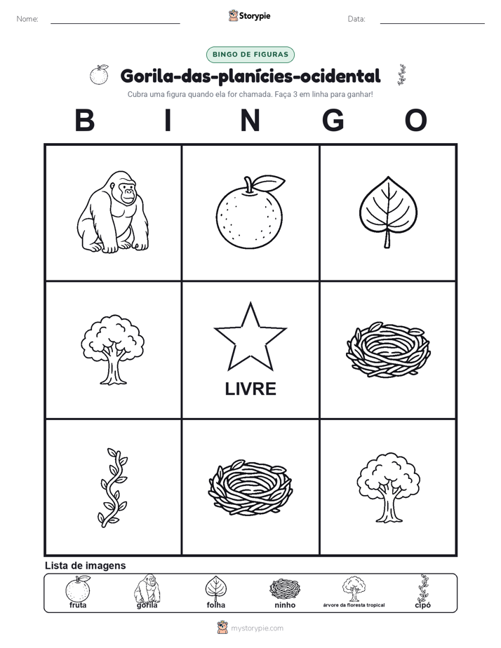 Bingo de Imagens