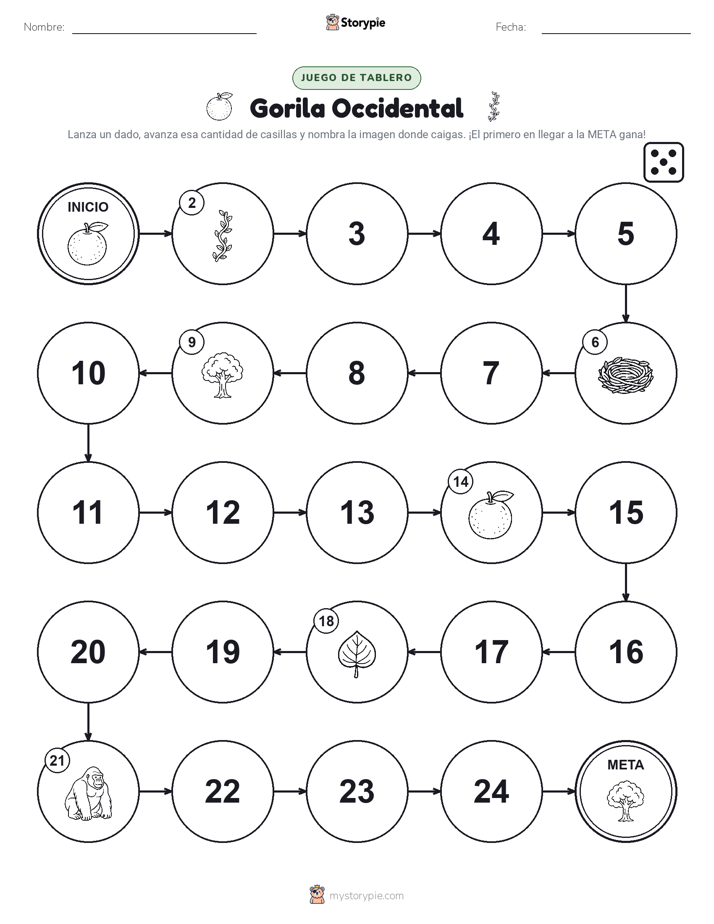 Juego de Rueda y Avanza