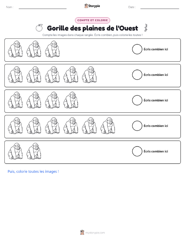 Compter & Colorier