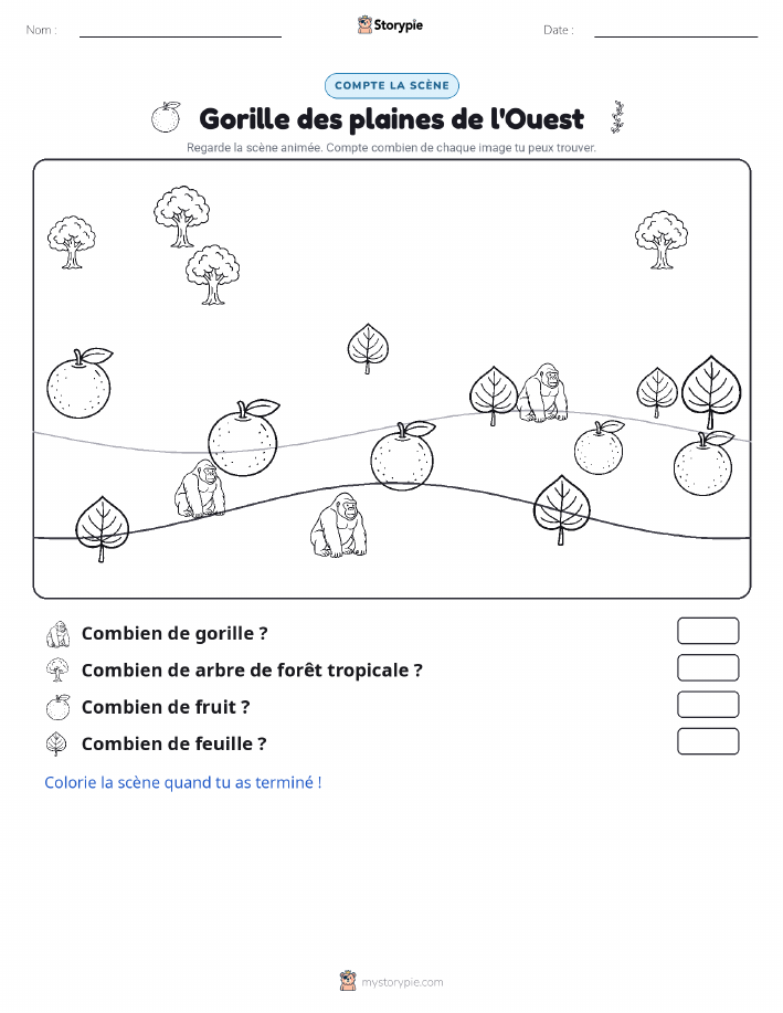 Scène de Comptage