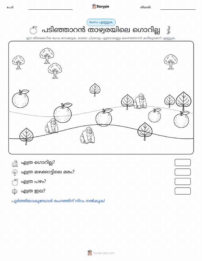 എണ്ണുന്ന ദൃശ്യങ്ങൾ