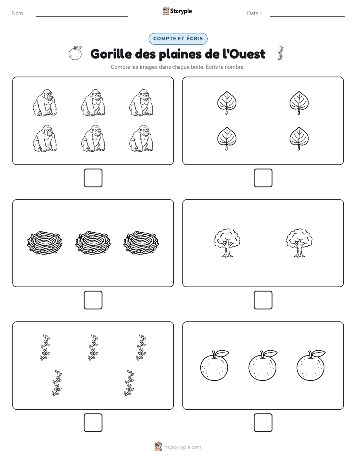 Compter & Écrire