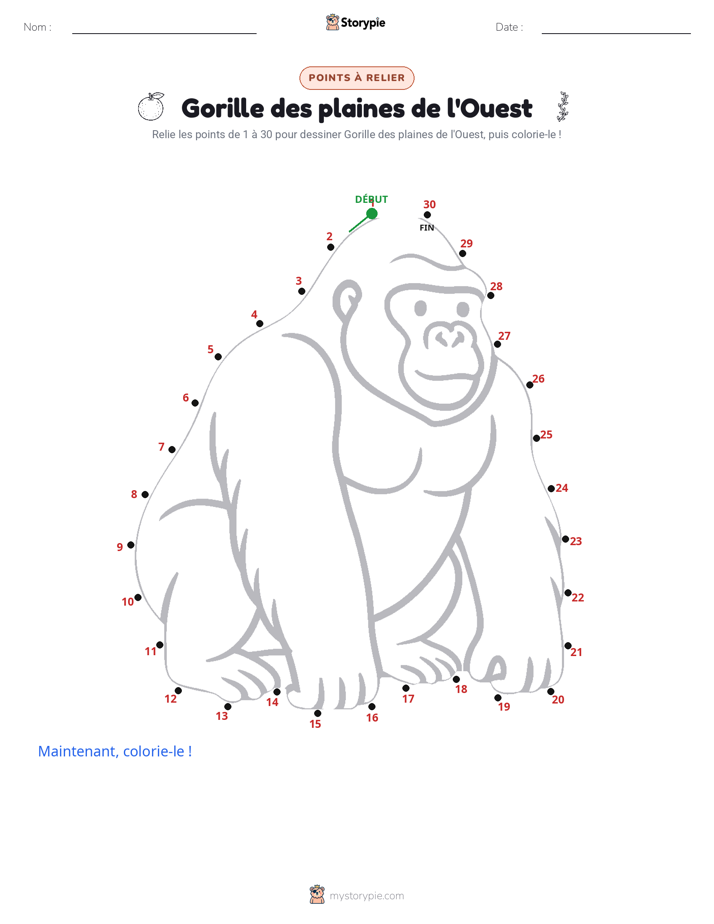 Relie les points