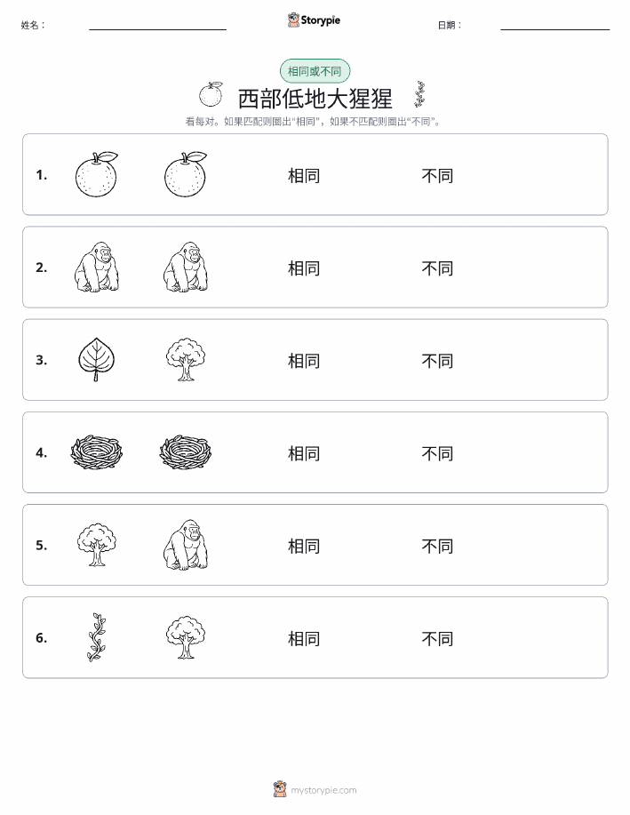 相同或不同