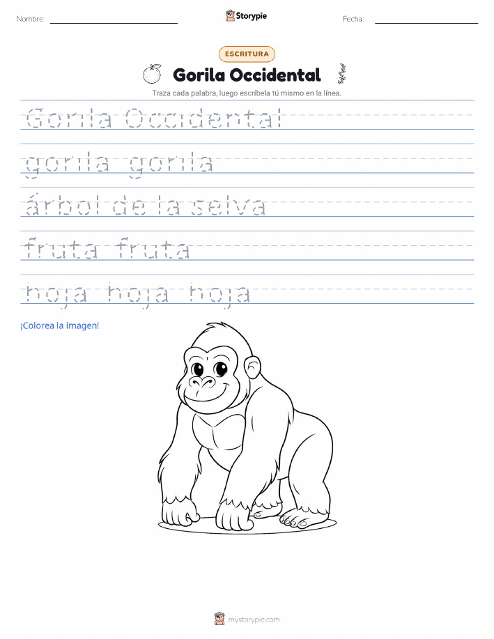 Práctica de Escritura
