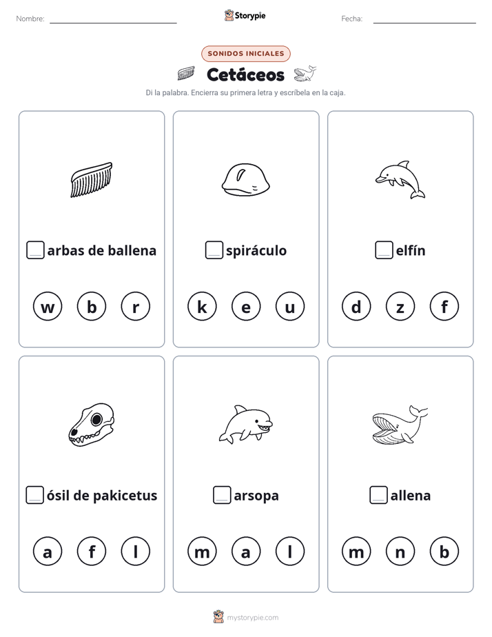 Sonidos Iniciales