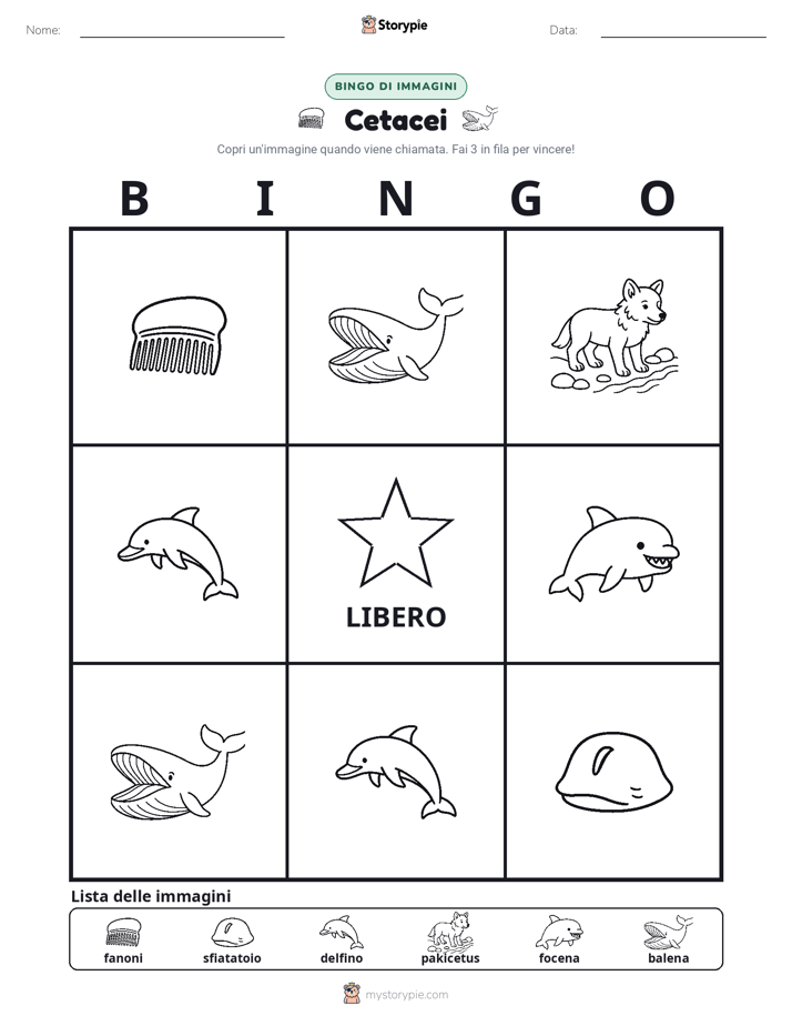 Bingo delle Immagini