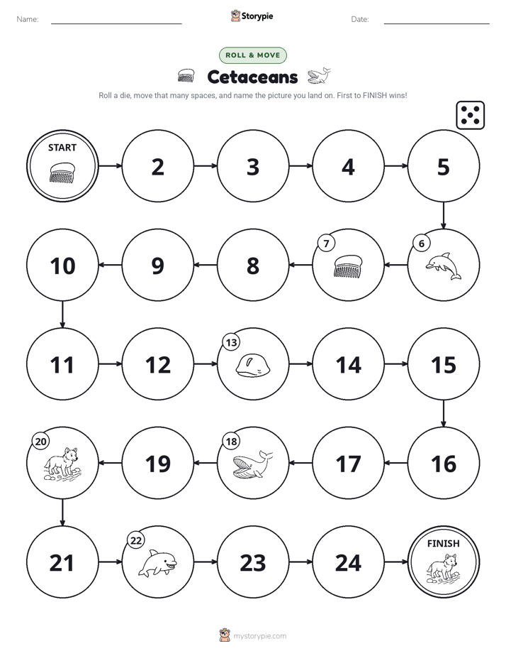 Roll & Move Game