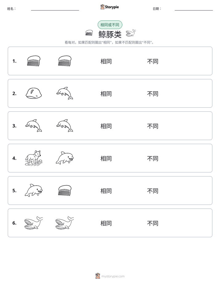 相同或不同