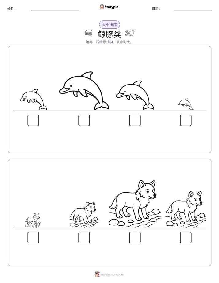 大小排序