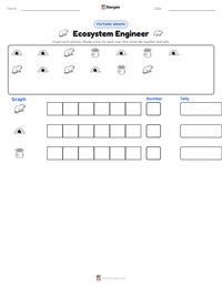 Ecosystem Engineer printable worksheet preview