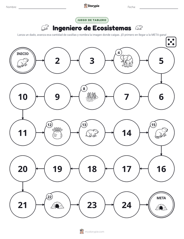 Juego de Rueda y Avanza