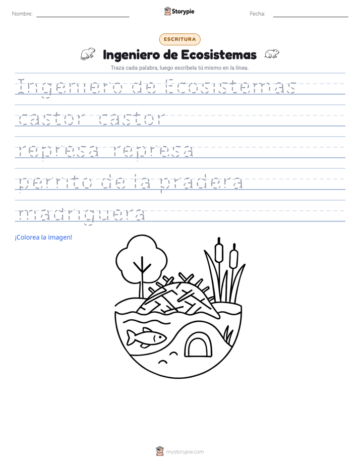 Práctica de Escritura