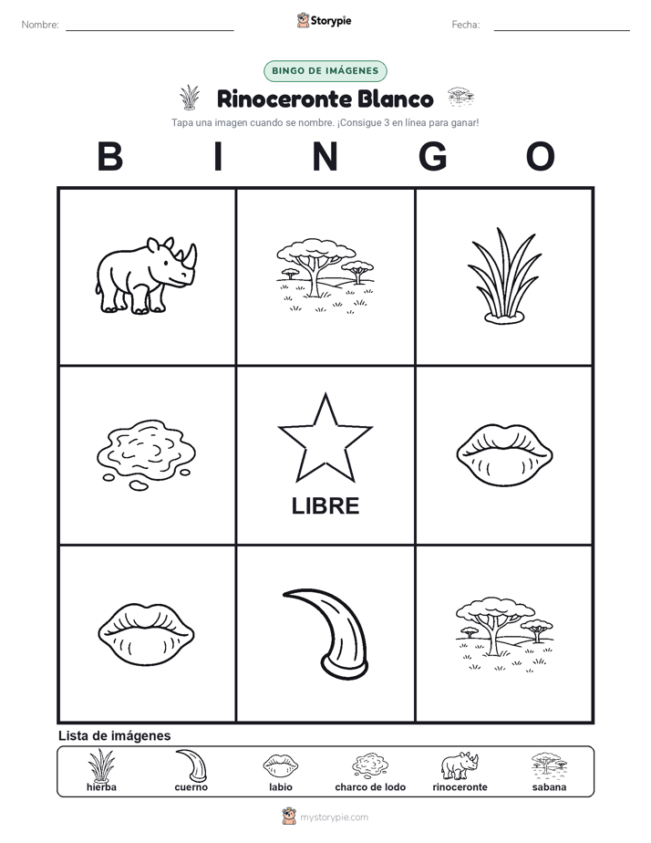 Bingo de Imágenes
