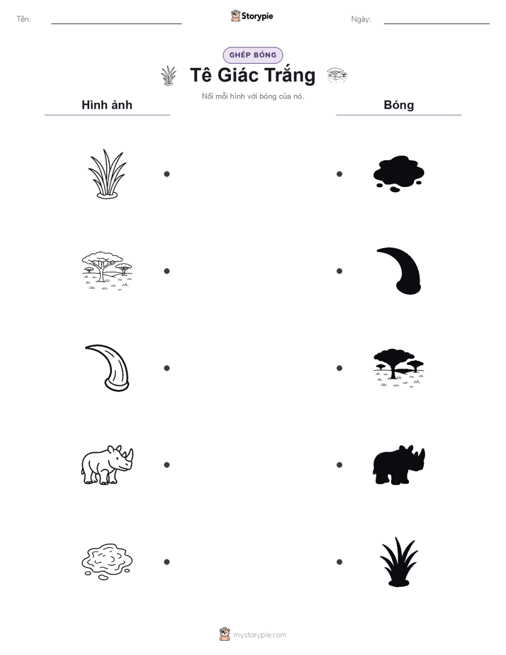 Ghép Hình Bóng