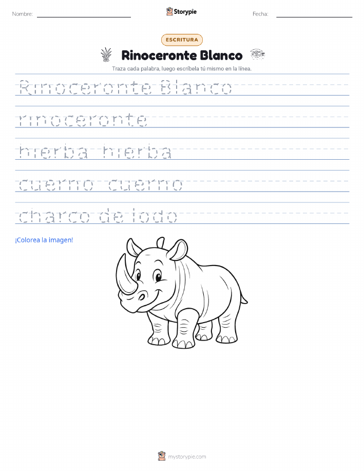 Práctica de Escritura