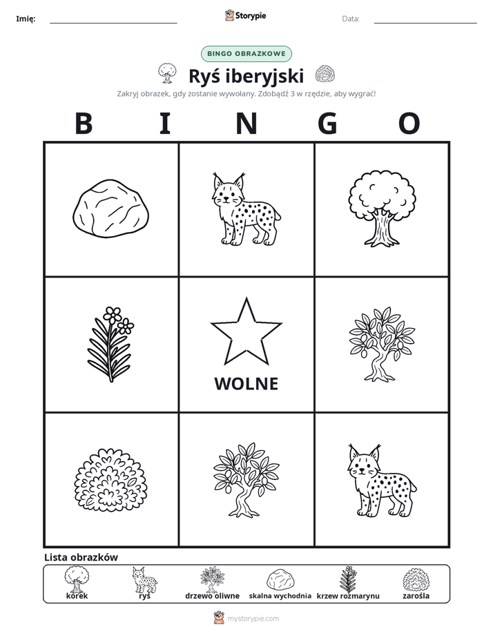 Bingo obrazkowe