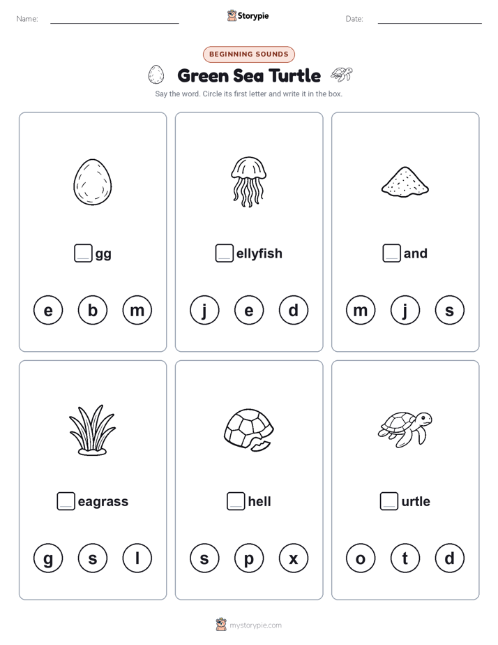 Beginning Sounds