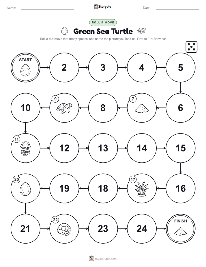 Roll & Move Game