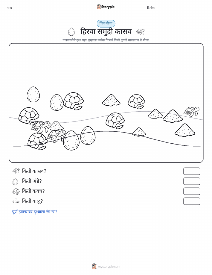 गणना दृश्य