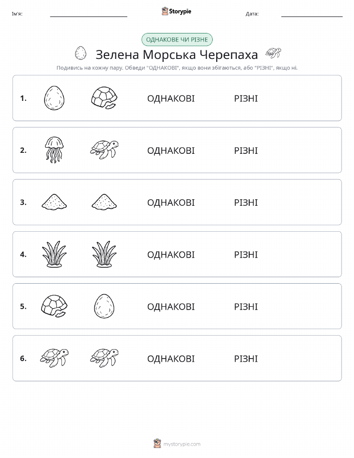 Однакові чи різні