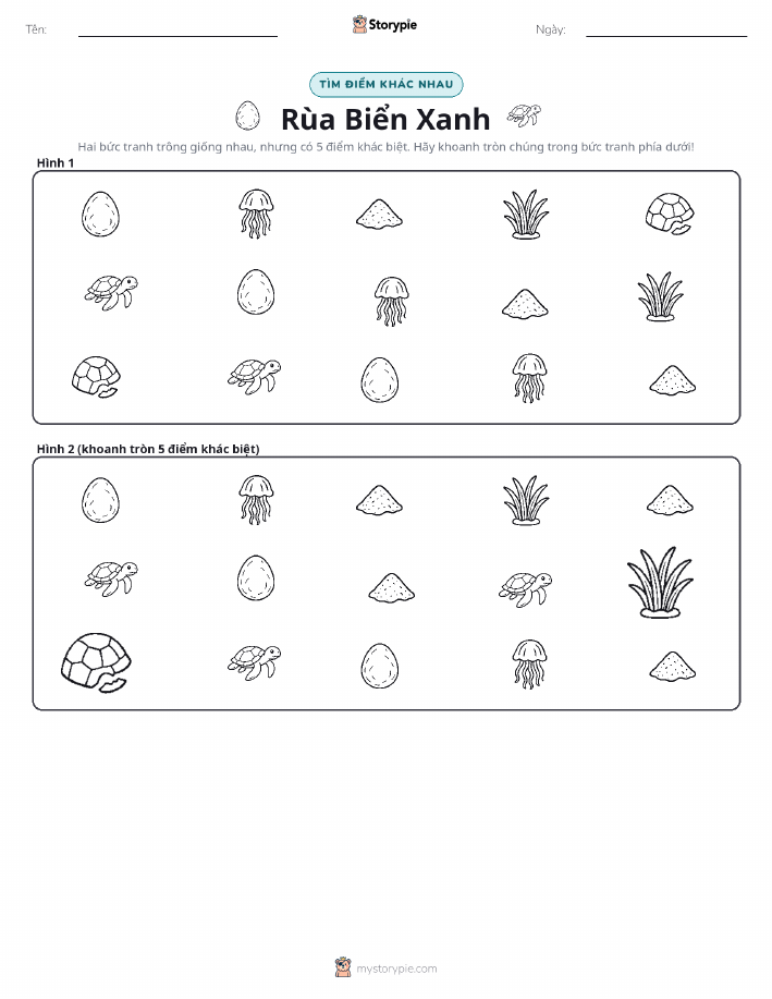 Tìm Sự Khác Biệt